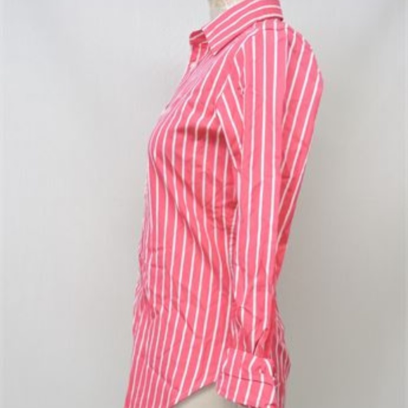 Ralph Lauren Striped Button Up Shirt, Size 2 - Picture 5 of 6